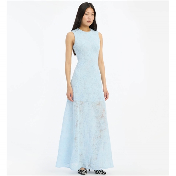 Rotate Mesh Maxi Kjole, Plein Air